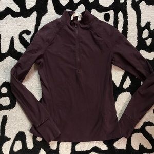 Lululemon maroon half zip